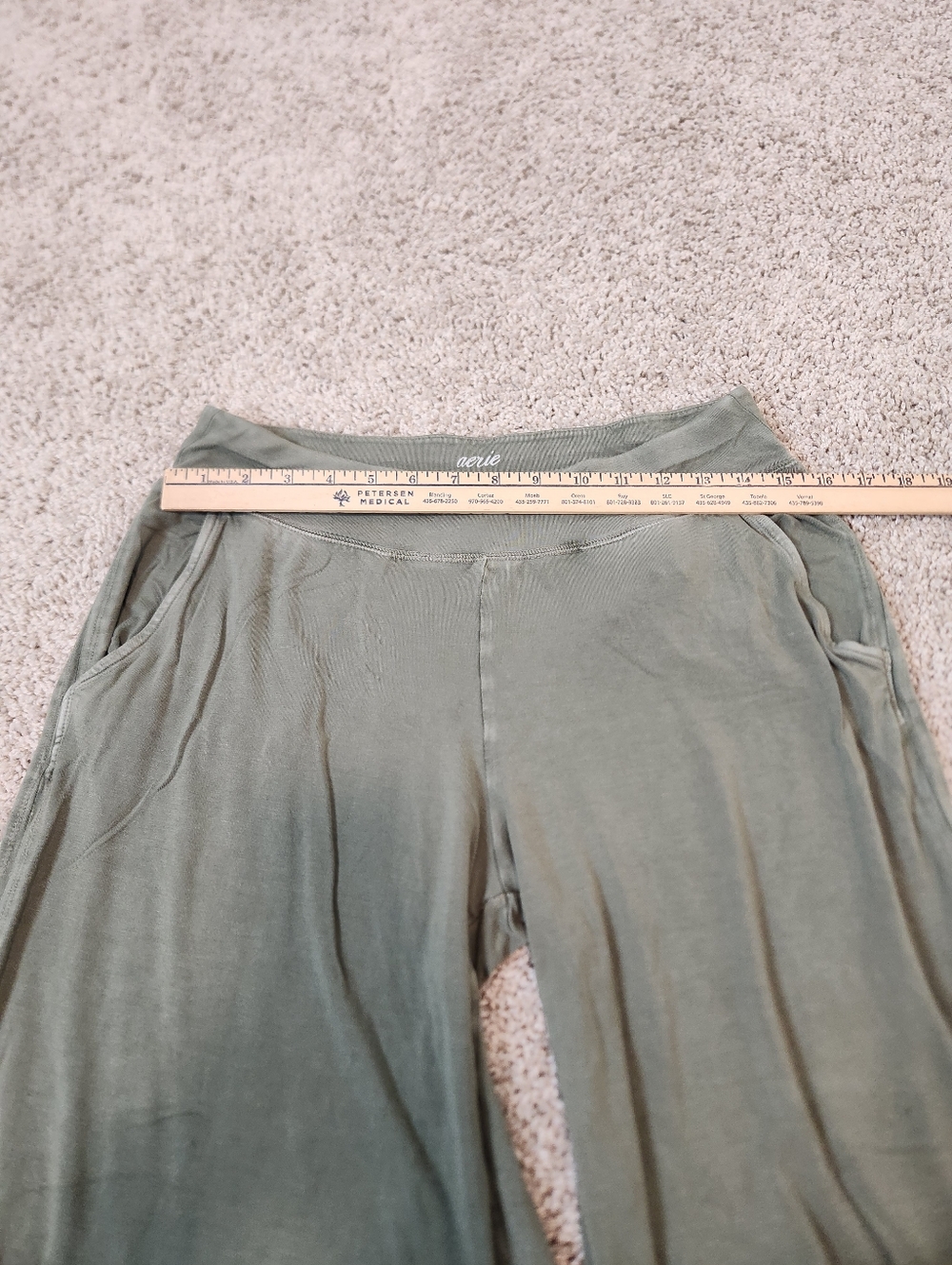 Aerie Island Wide Leg Lounge Pants Size Medium - Picture 10 of 11